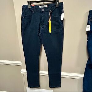 Huntington Beach Club Sz 34 32 Dark Wash Jeans Skinny Fit NWT